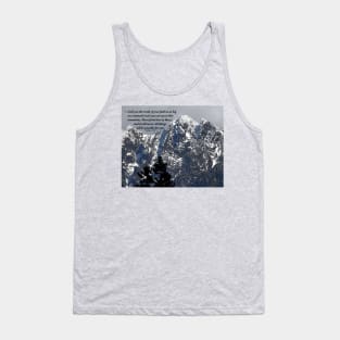 Faith And The Mountain Tank Top